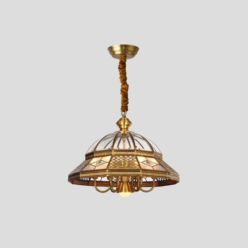 Aurelia Geometric Metal Pendant Lamp With Warm Glow