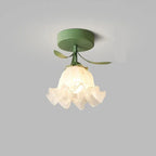 Aurelia Iron and Glass Art Deco Pendant Light for Warm Interiors