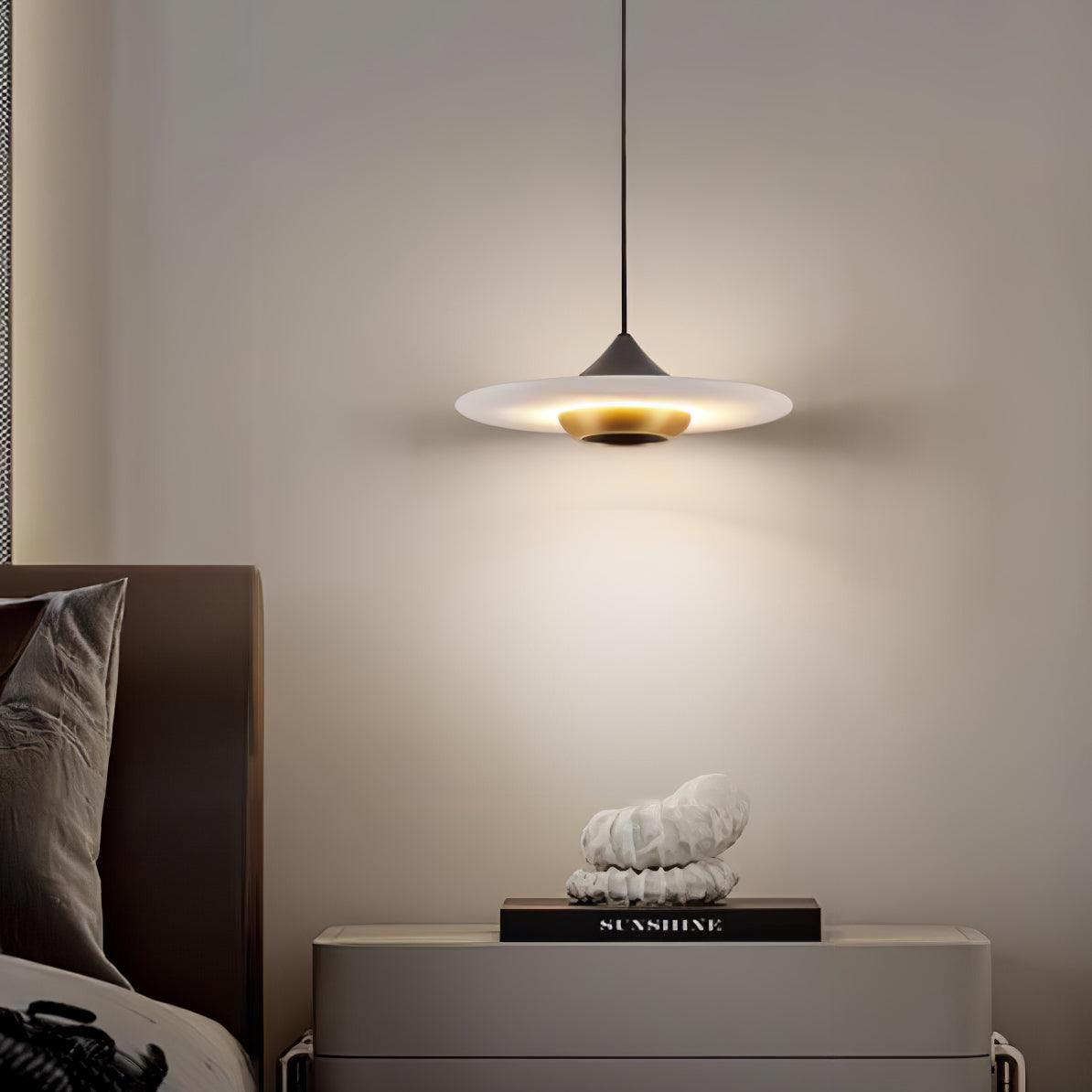 Ardentia Marble Accent Pendant Light With Integrated LED