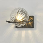 Astra Glass LED Wall Lamp Modern Glass Accent Wall Light Fixture