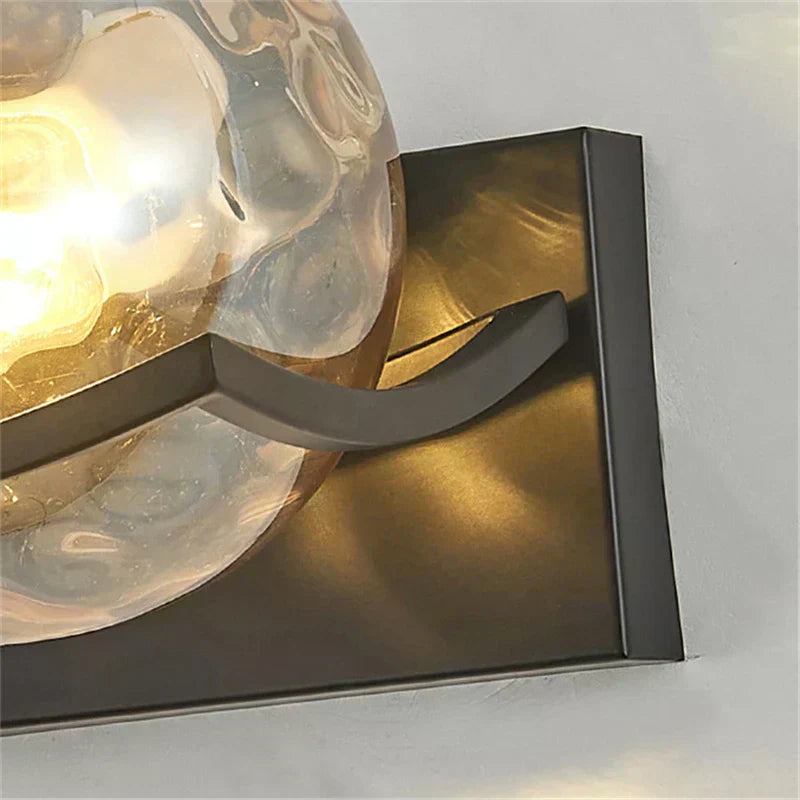 Astra Glass LED Wall Lamp Modern Glass Accent Wall Light Fixture