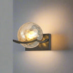 Astra Glass LED Wall Lamp Modern Glass Accent Wall Light Fixture