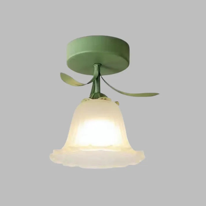 Aurelia Iron and Glass Art Deco Pendant Light for Warm Interiors