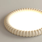 Aurelia Halo Ceiling Light Featuring Ripple Edge and Soft Glow
