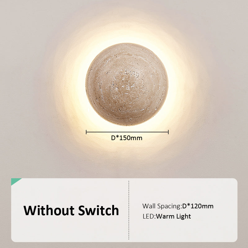 Asterra | Cream Nordic Wall Lamp For Soft Warm Interior Lighting